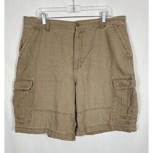 Sun River Mens Y2K Chunky Cargo Shorts Size 38 Utility Outdoor Fishing Hiking